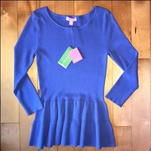 NWT Lily Pulitzer Blue Celene Sweater - Size XS
